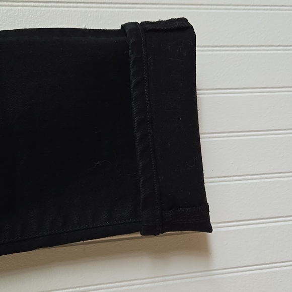 3x1 Distressed Black Denim Jeans Bowie 578 Size 24 - Picture 6 of 9